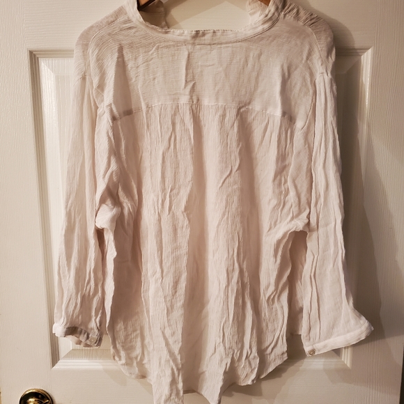 H&M - White Button Shirt - Picture 3 of 3